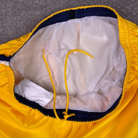 Vintage Nautica Swim Trunks Shorts Men's XL Sailing Sail Boat Yellow Mesh Lined - Picture 6 of 13